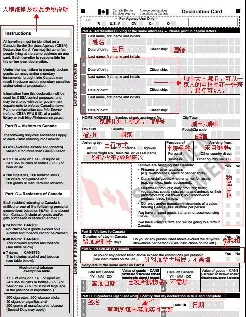 加拿大最新入境卡解读与应用指南
